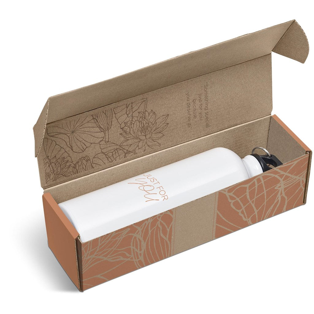 Solano Bottle in Bianca Custom Gift Box SOLID WHITE