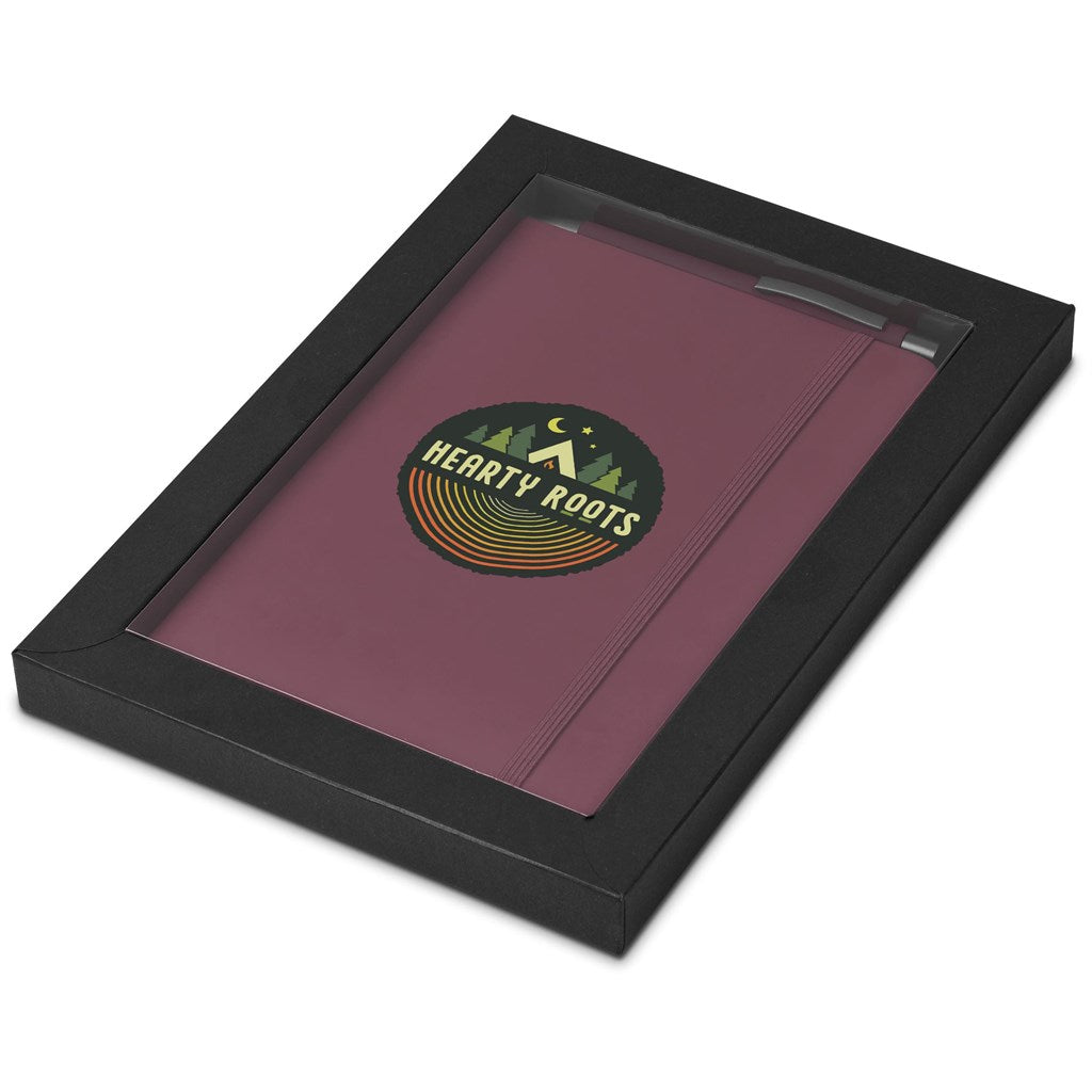 Viola Notebook & Pen Set MAROON