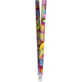Snap Hook Clip Double-Sided Sublimation Satin Lanyard