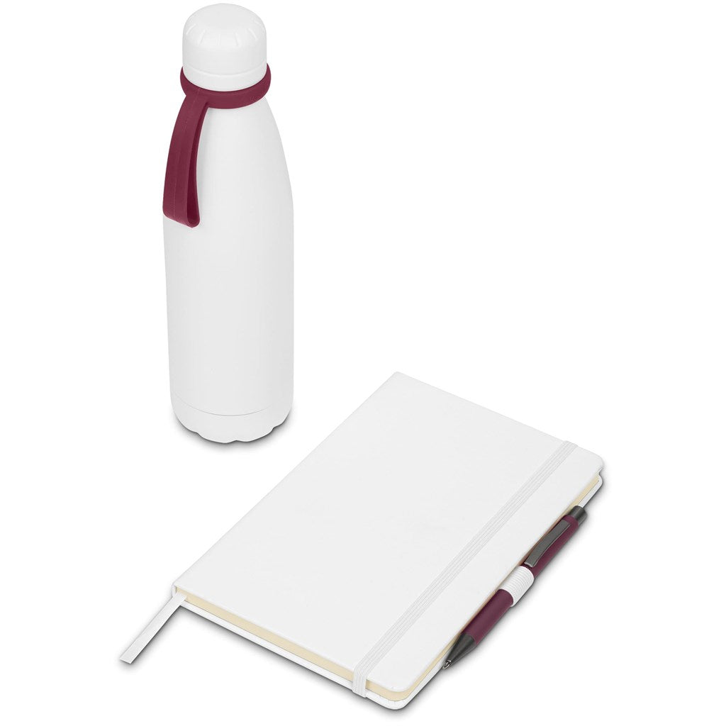 Thompson White Gift Set MAROON