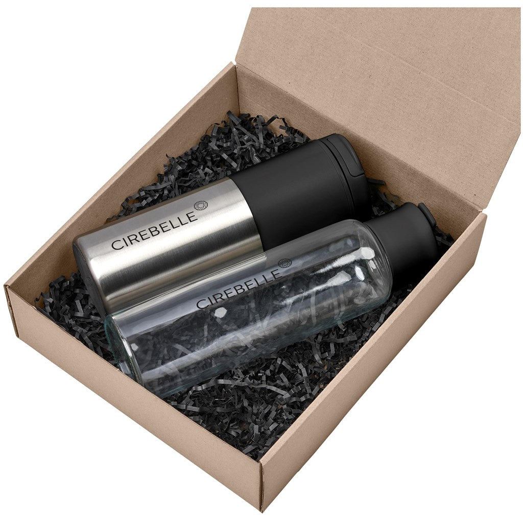 Kooshty Tyboost Drinkware Set BLACK