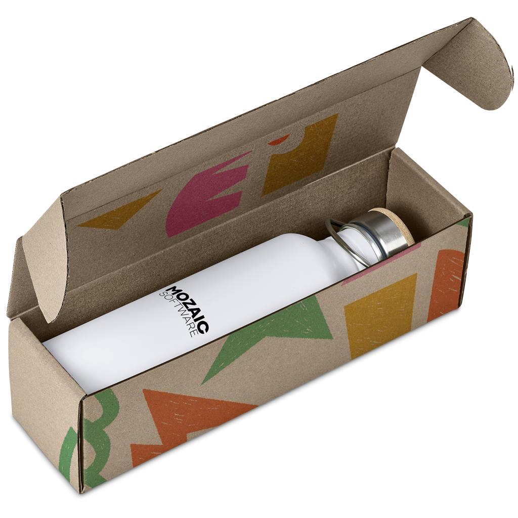 Kooshty Tugela Bottle in Bianca Custom Gift Box SOLID WHITE