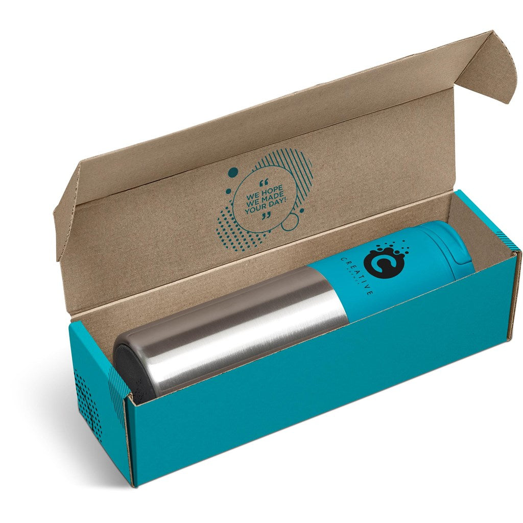 Typhoon Tumbler in Bianca Custom Gift Box - Navy TURQUOISE
