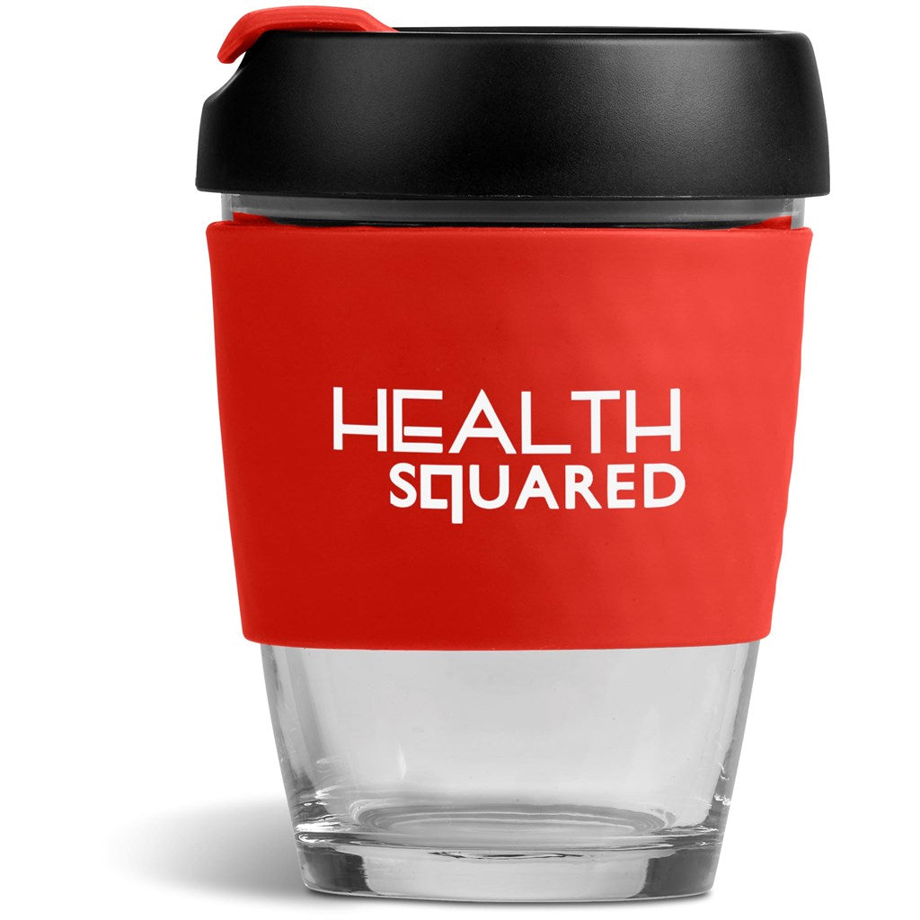Kooshty Samba Glass Kup – 340ml RED