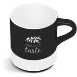 Kooshty Mixalot Black Mug - 320ml SOLID WHITE