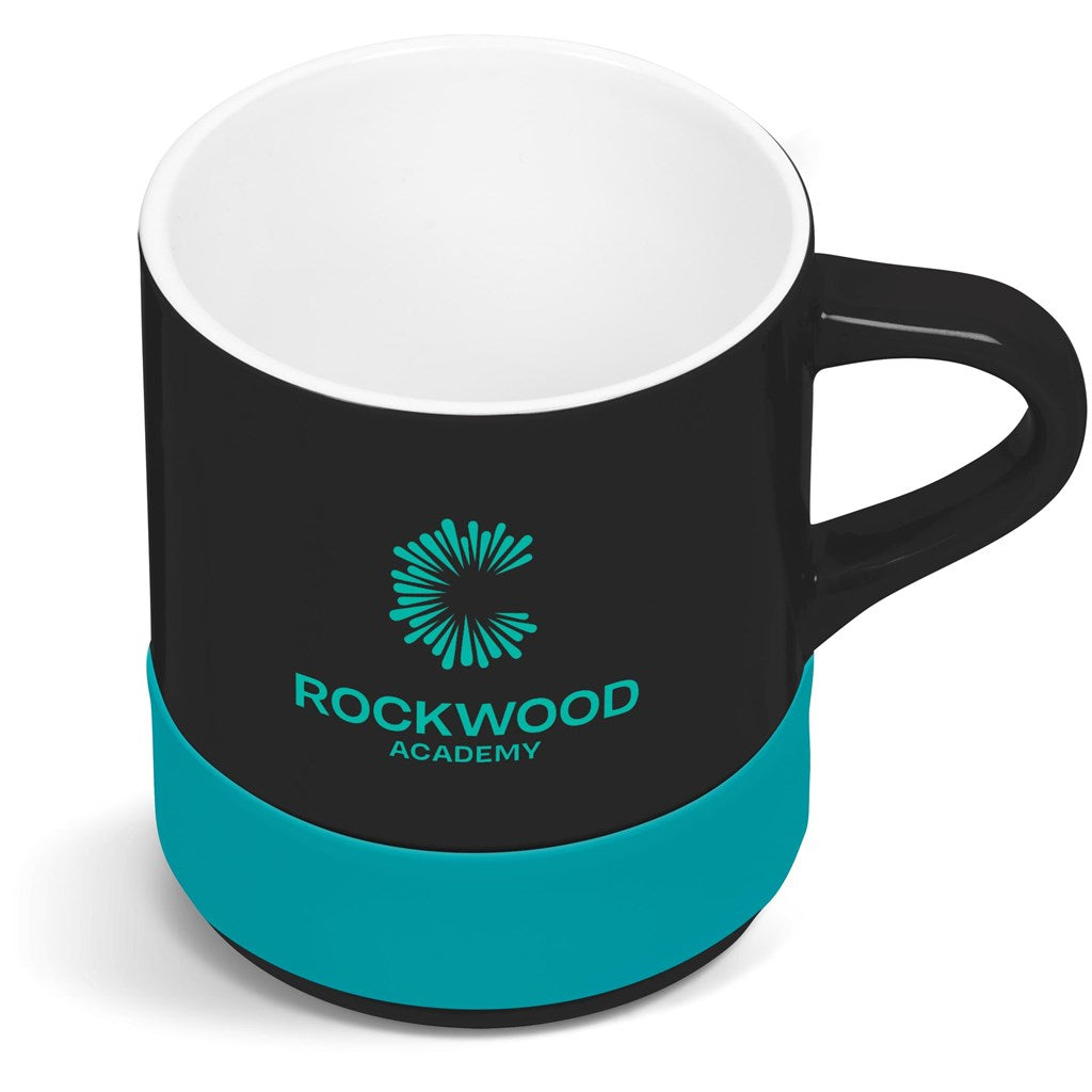 Kooshty Mixalot Black Mug - 320ml TURQUOISE