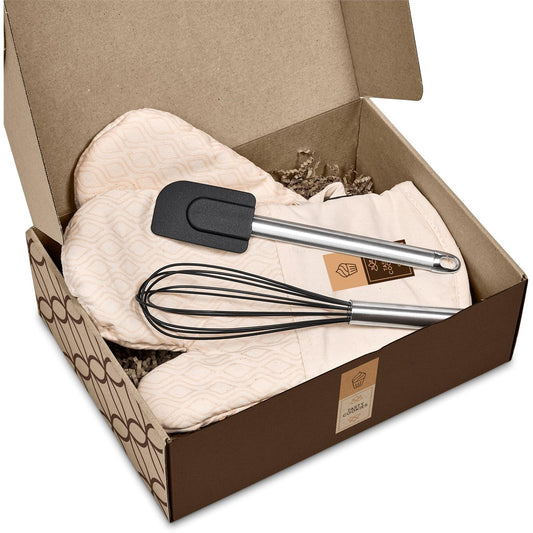Serendipio Pastry Chef Baking Gift Set - Pair NATURAL