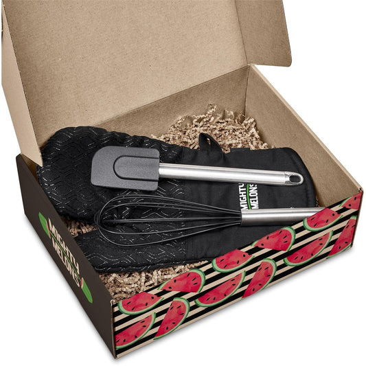 Serendipio Pastry Chef Baking Gift Set - Single BLACK