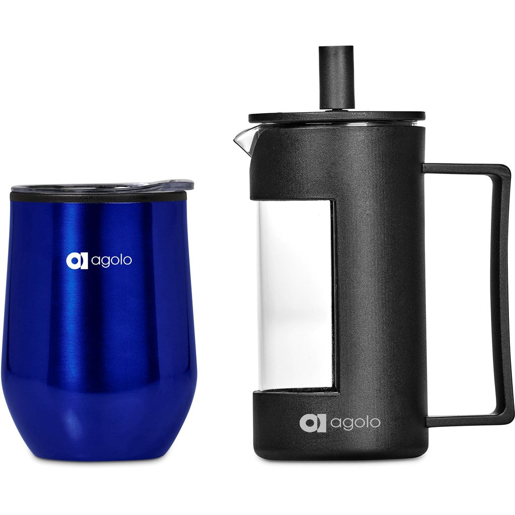 Serendipio Madison Coffee Set BLUE