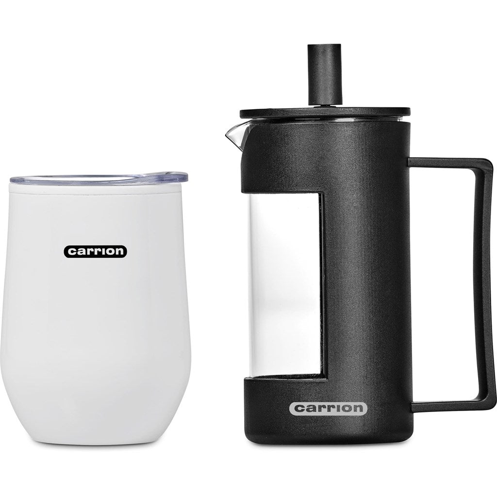 Serendipio Madison Coffee Set SOLID WHITE