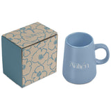 Serendipio Dorset Mug in Bianca Custom Gift Box LIGHT TURQUOISE