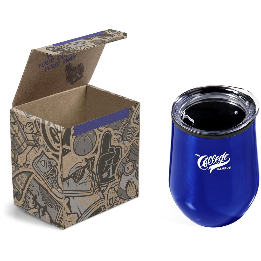 Serendipio Madison Cup in Bianca Custom Gift Box BLUE