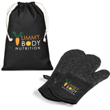 Serendipio Tanoreen Oven Glove Pair BLACK