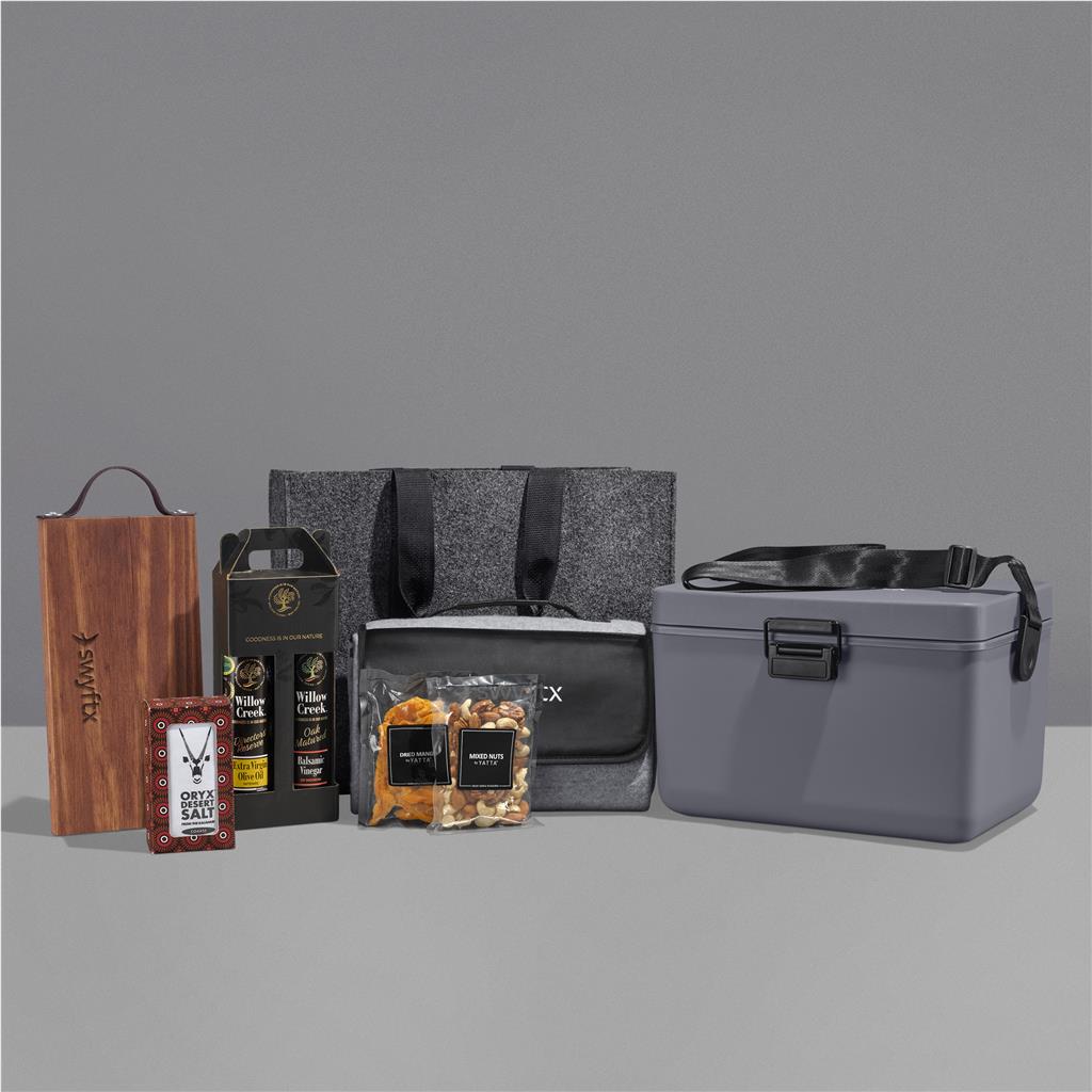 Yatta Trailside Treasure Hamper DARK GREY