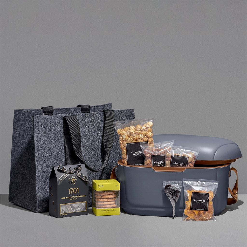 Yatta Elegant Escape Hamper DARK GREY