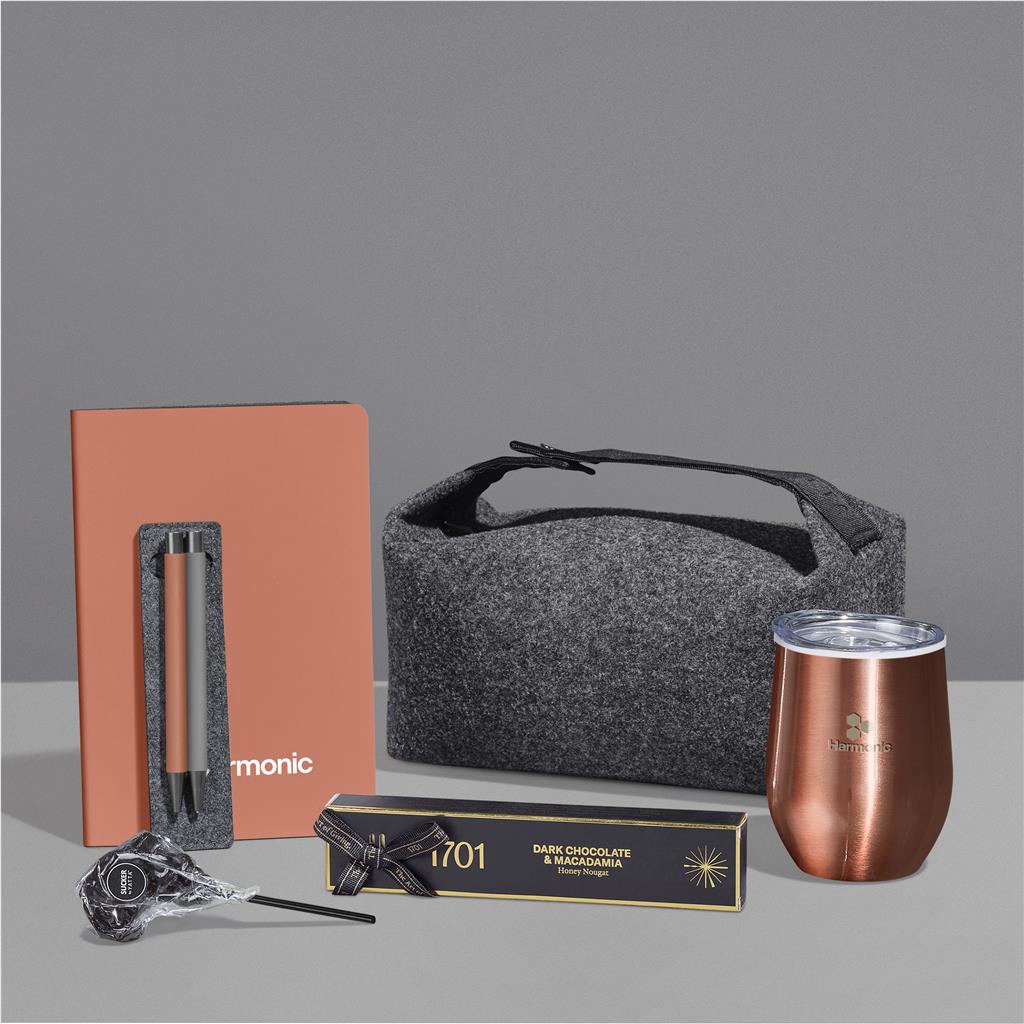 Yatta Luxe Lines Hamper BURNT ORANGE