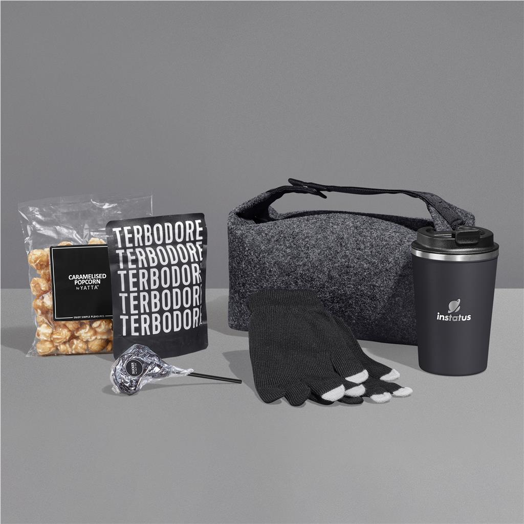 Yatta Frosty Fingers Hamper CHARCOAL