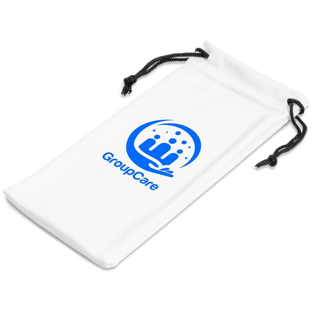 Boardwalk Microfibre Sunglasses Pouch SOLID WHITE