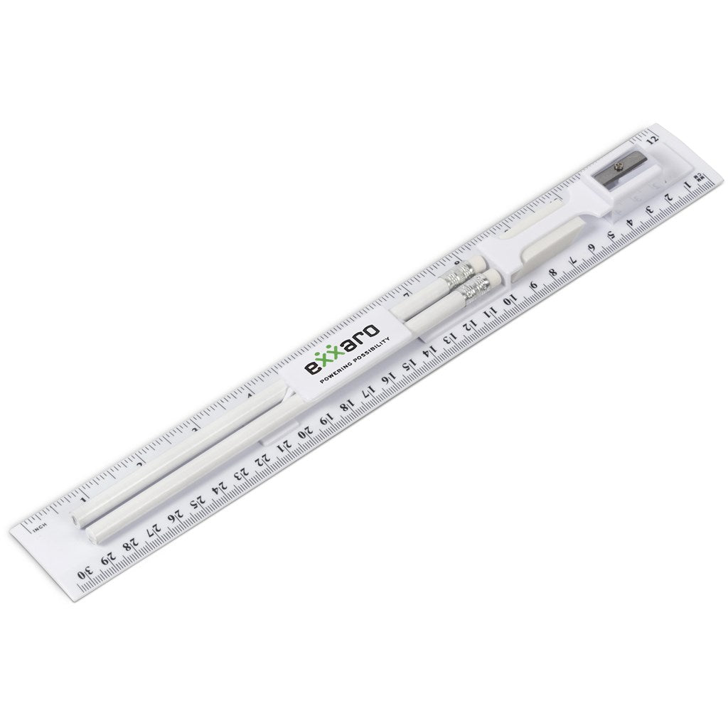 Altitude Scholar Stationery Set SOLID WHITE