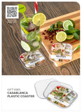 Casablanca Plastic Coaster