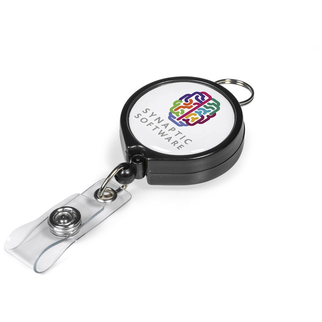 Altitude Klasp Retractable Badge Reel BLACK