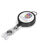 Altitude Klasp Retractable Badge Reel BLACK