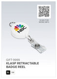 Altitude Klasp Retractable Badge Reel