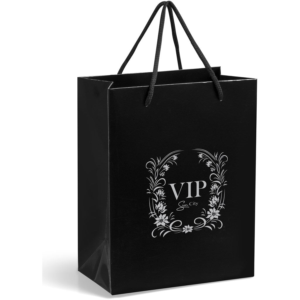 Altitude Dazzle Mini Paper Gift Bag BLACK
