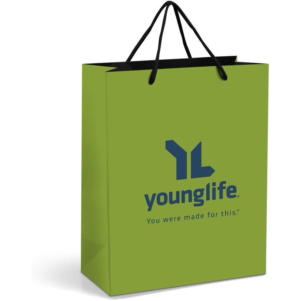 Altitude Omega Midi Paper Gift Bag LIME