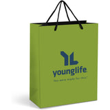 Altitude Omega Midi Paper Gift Bag LIME