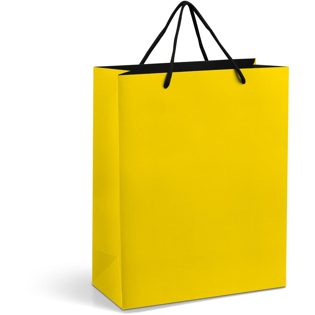 Altitude Omega Midi Paper Gift Bag YELLOW