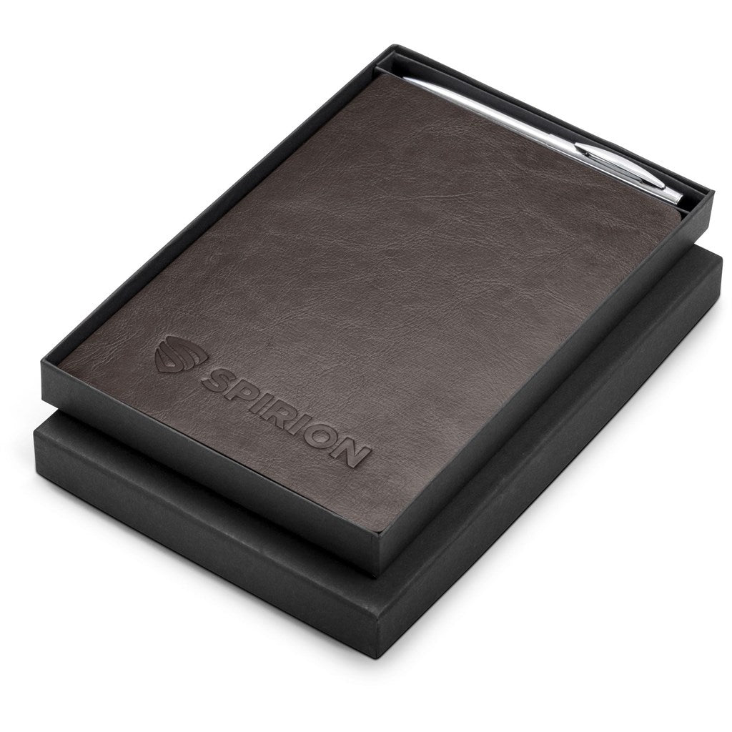 Renaissance Notebook & Pen Set BROWN