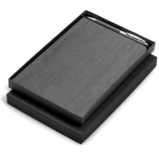 Oakridge Hard Cover Notebook & Pen Set