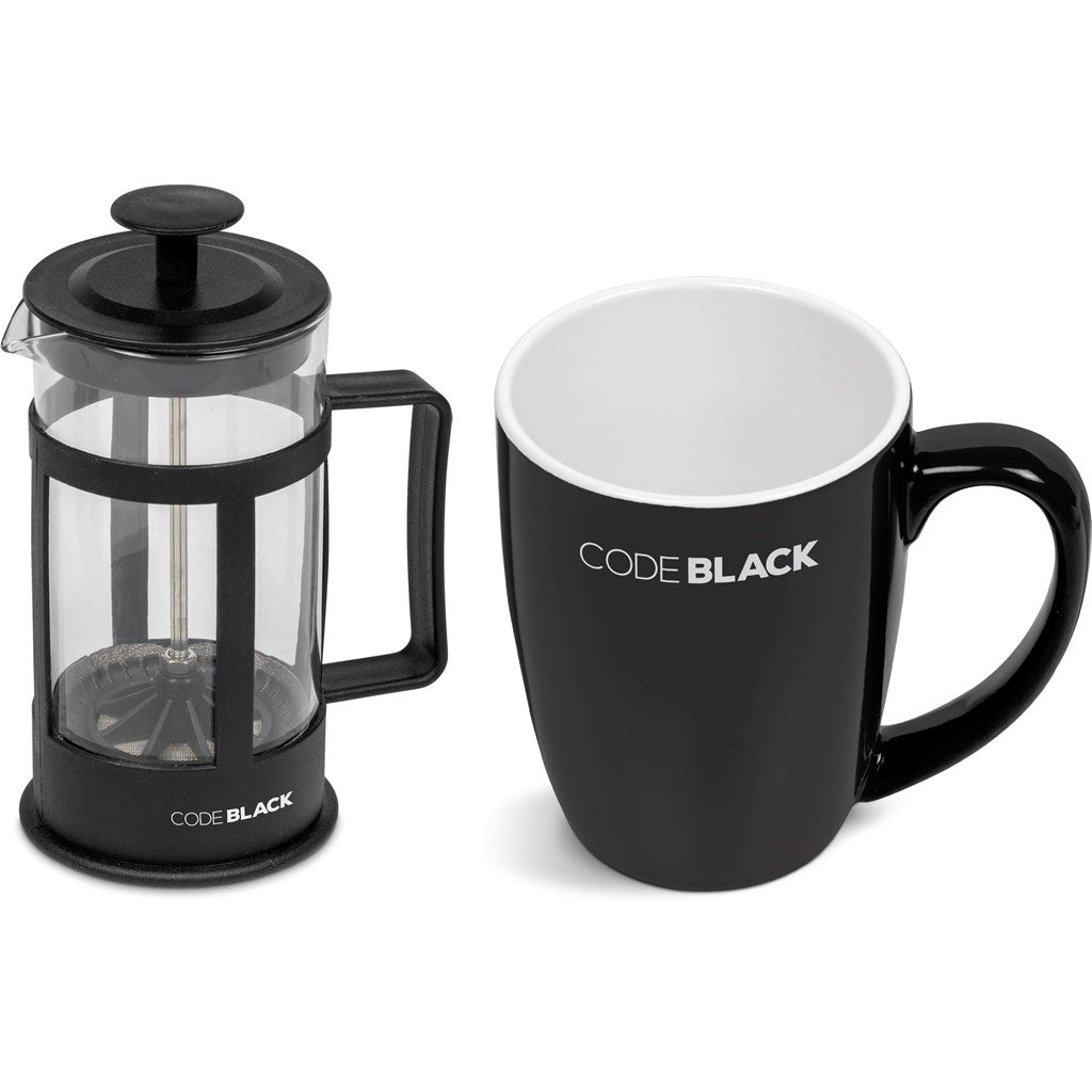 Cafe Payton Coffee Set - Red BLACK