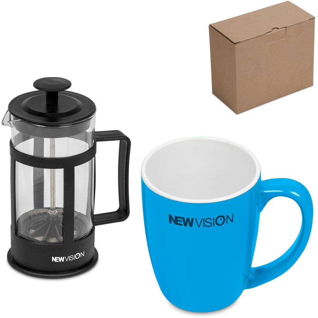 Cafe Payton Coffee Set - Red