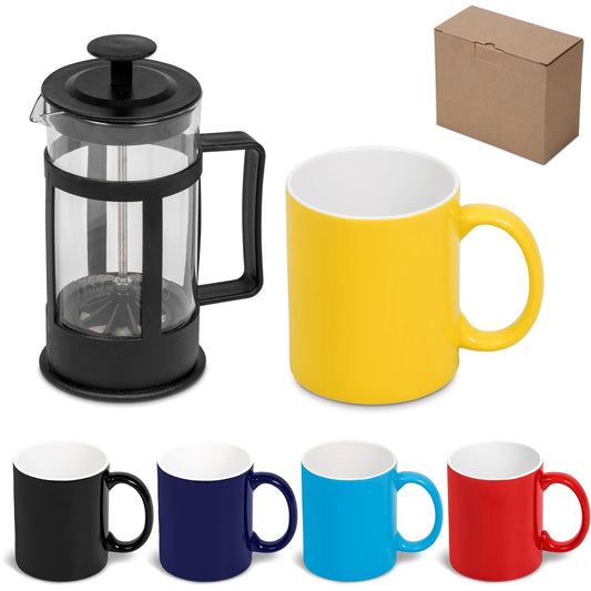 Cafe Omega Coffee Set - Yellow