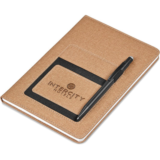 Moda Notebook & Pen Set BEIGE
