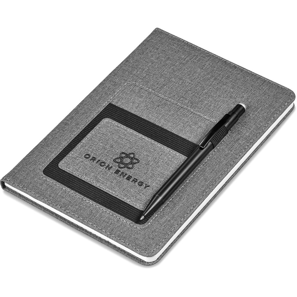 Moda Notebook & Pen Set GREY