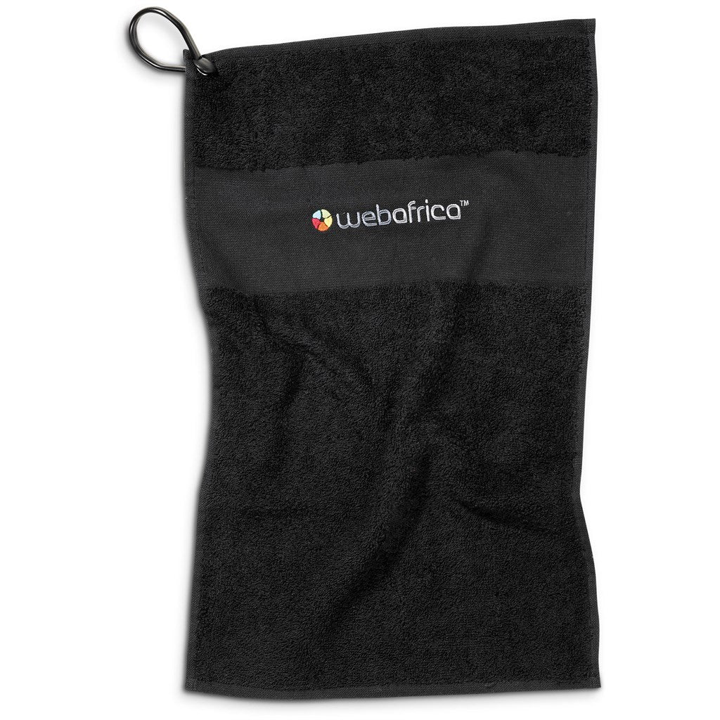 Erinvale Golf Towel BLACK