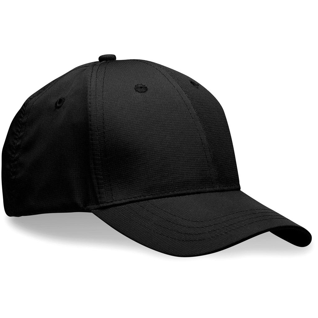 Performance Cap - 6 Panel BLACK