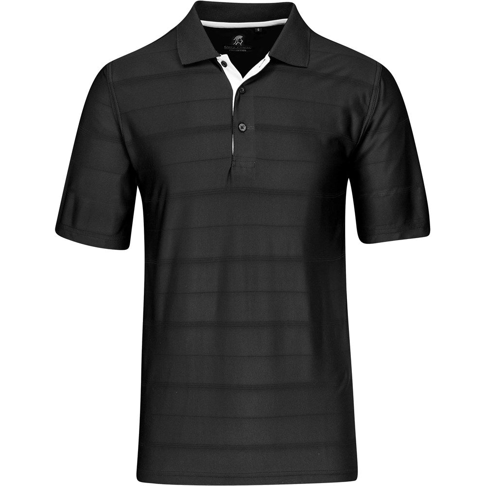 Mens Admiral Golf Shirt BLACK