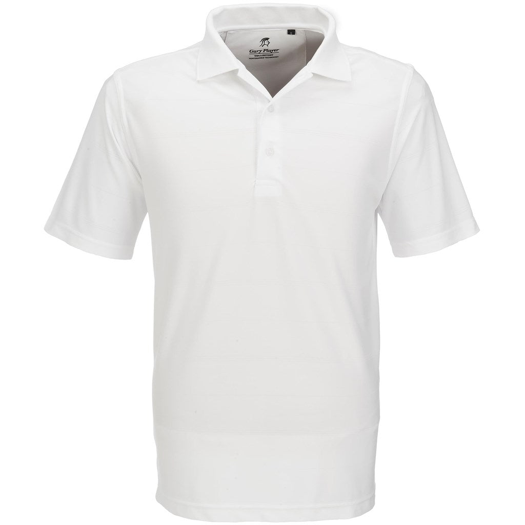Mens Admiral Golf Shirt WHITE