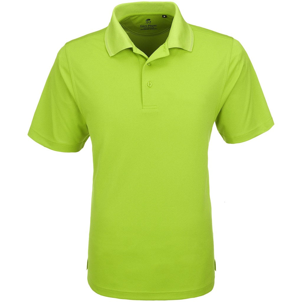 Mens Wynn Golf Shirt - Lime LIME