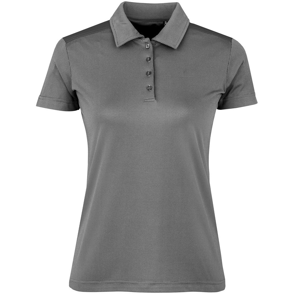 Ladies Sterling Ridge Golf Shirt - Grey GREY