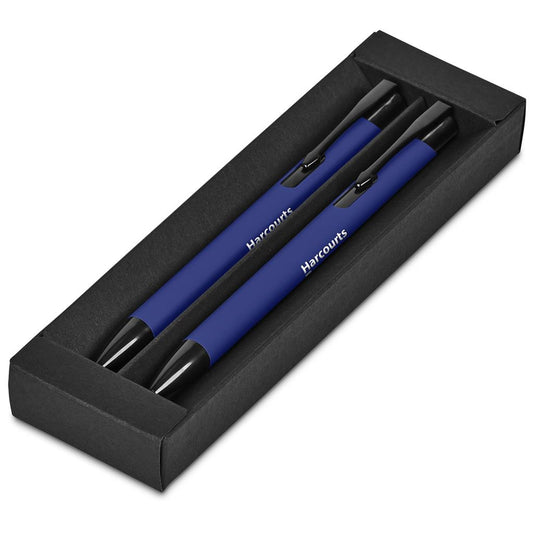 Altitude Zeta Ball Pen & Pencil Set BLUE