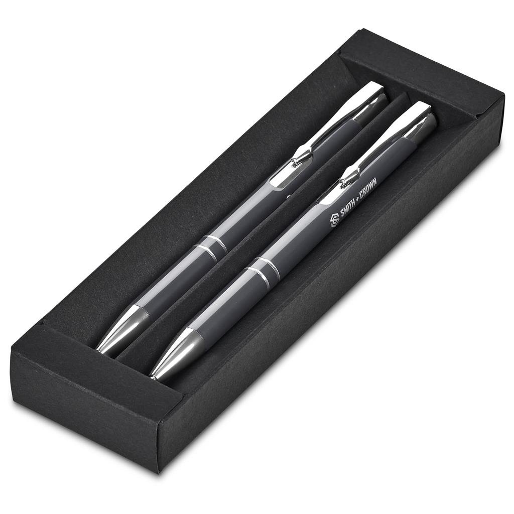 Altitude Panama Ball Pen & Pencil Set GUN METAL