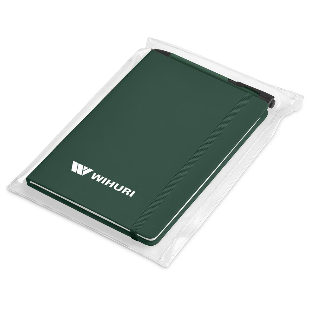 Altitude Powell Notebook & Pen Set DARK GREEN