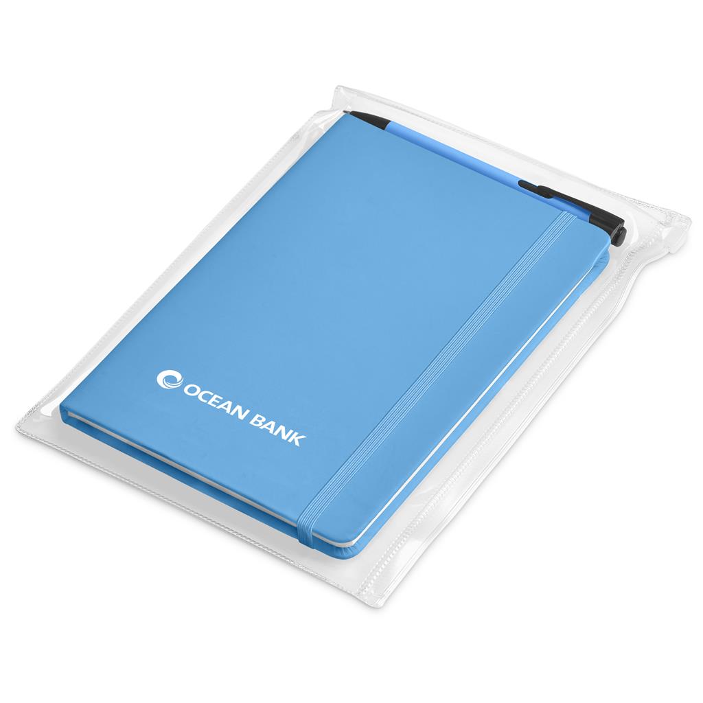 Altitude Powell Notebook & Pen Set LIGHT BLUE