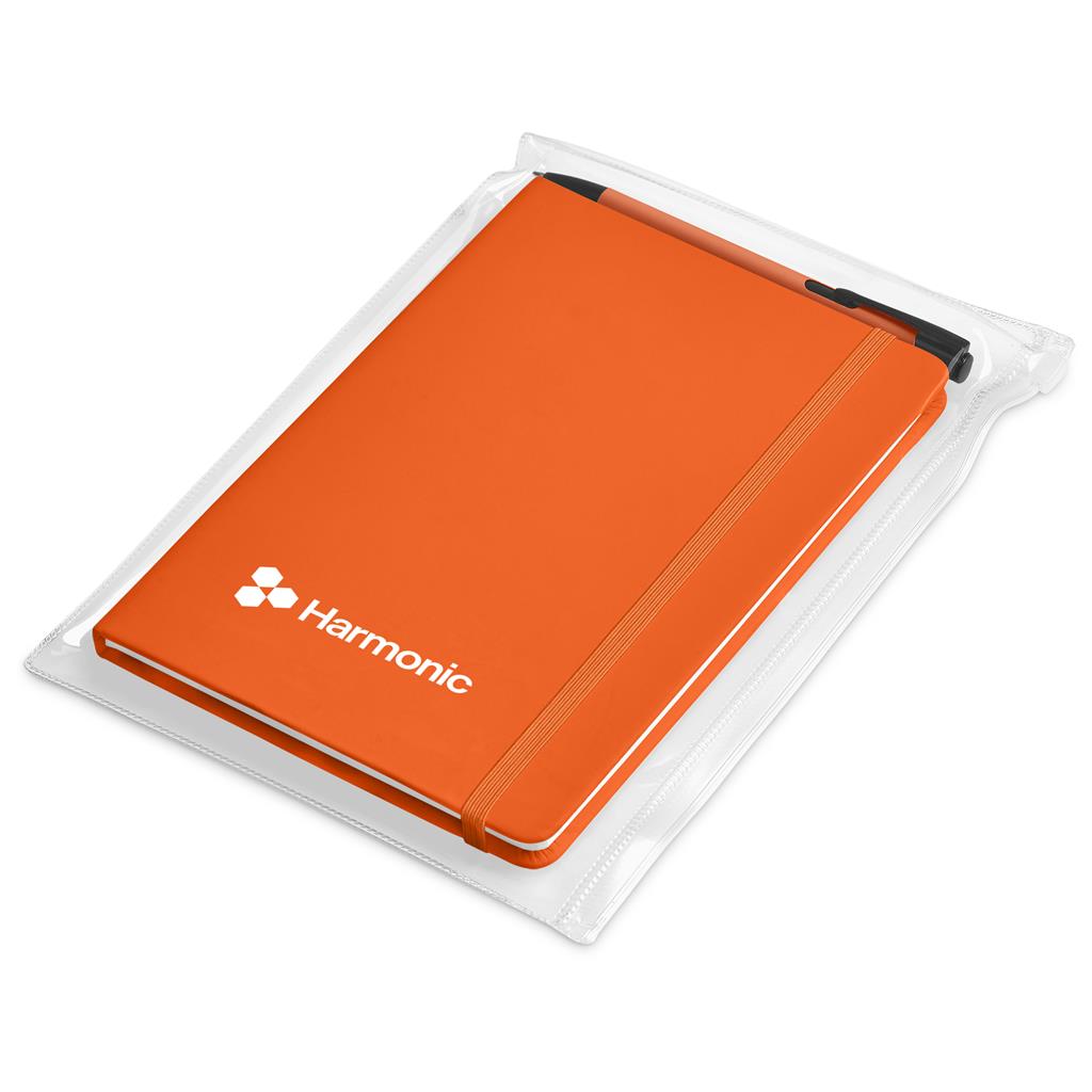 Altitude Powell Notebook & Pen Set ORANGE