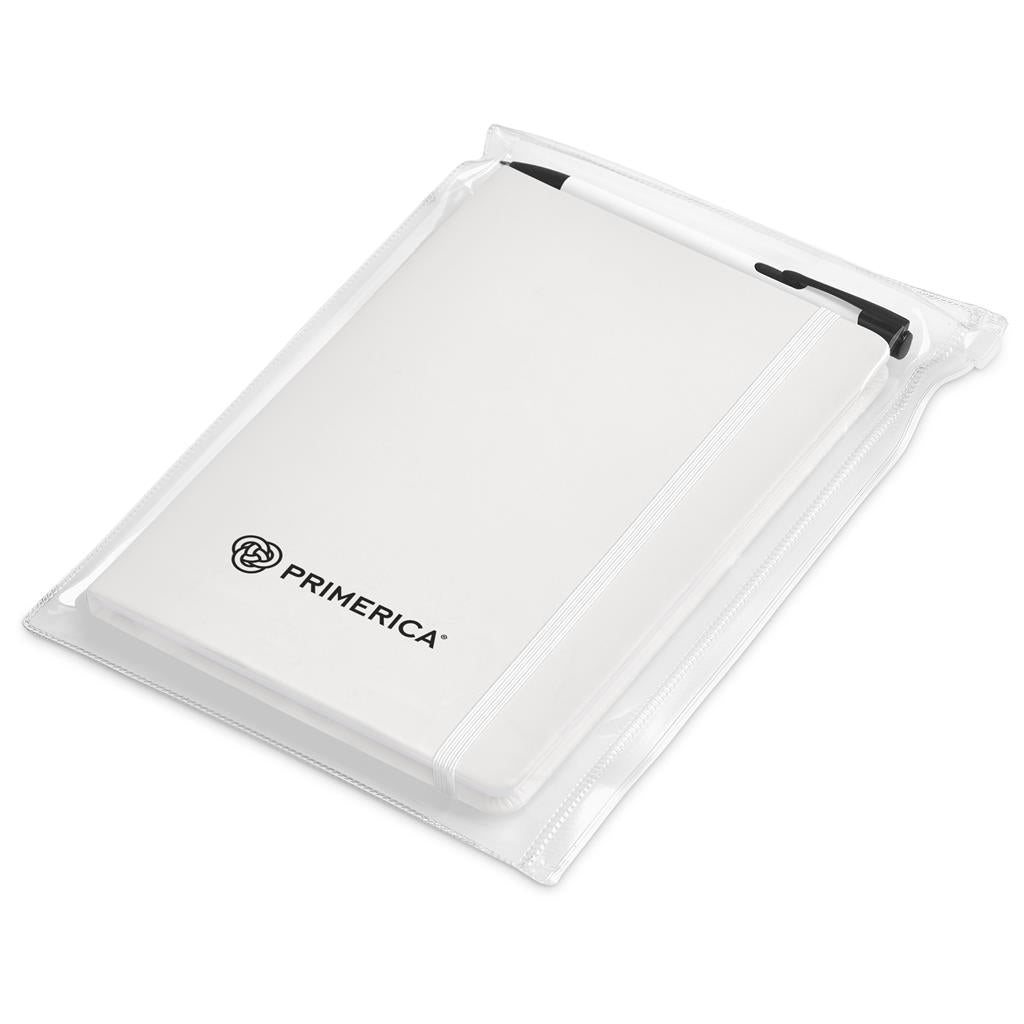 Altitude Powell Notebook & Pen Set SOLID WHITE